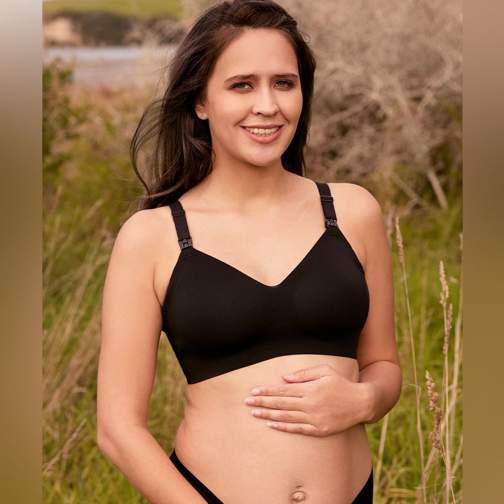 BNWT Momcozy SMOOTH Ultra Soft  Maternity Nursing Bra - size XL